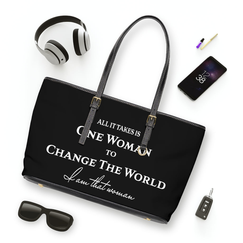 PU Leather Shoulder Bag