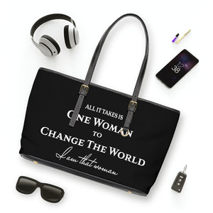 PU Leather Shoulder Bag