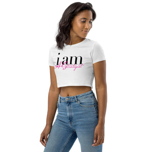 I AM A STRATEGIST - Organic Crop Top